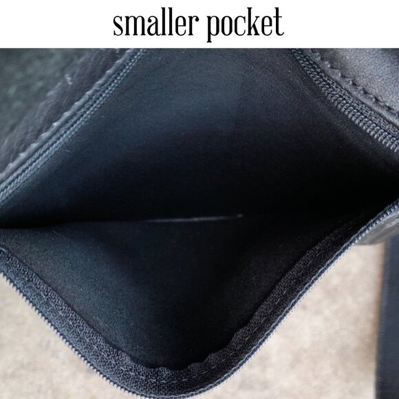 Vintage Coach Slim Hippie Flap Saddle Bag Black,VIEW PICS+DESCRIPTION - Picture 15 of 15